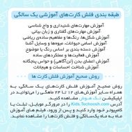 کتاب و فلش کارت یک سالگی
