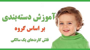 آموزش فلش کارت دسته بندی